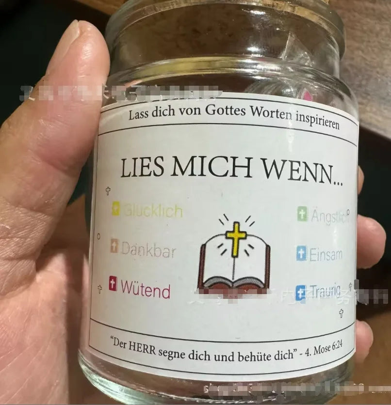 Bible Verses in Jar
