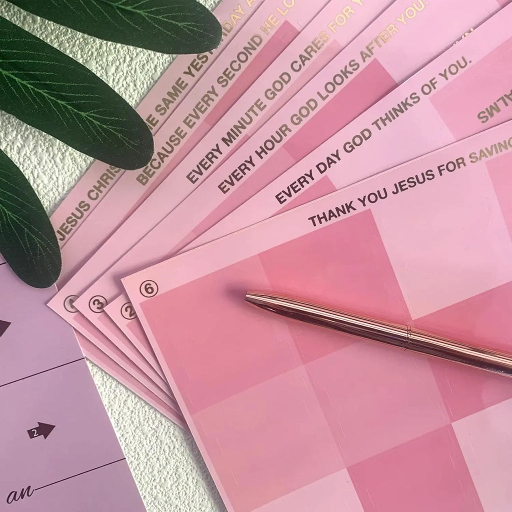 Pink Bible Tabs – Large Font