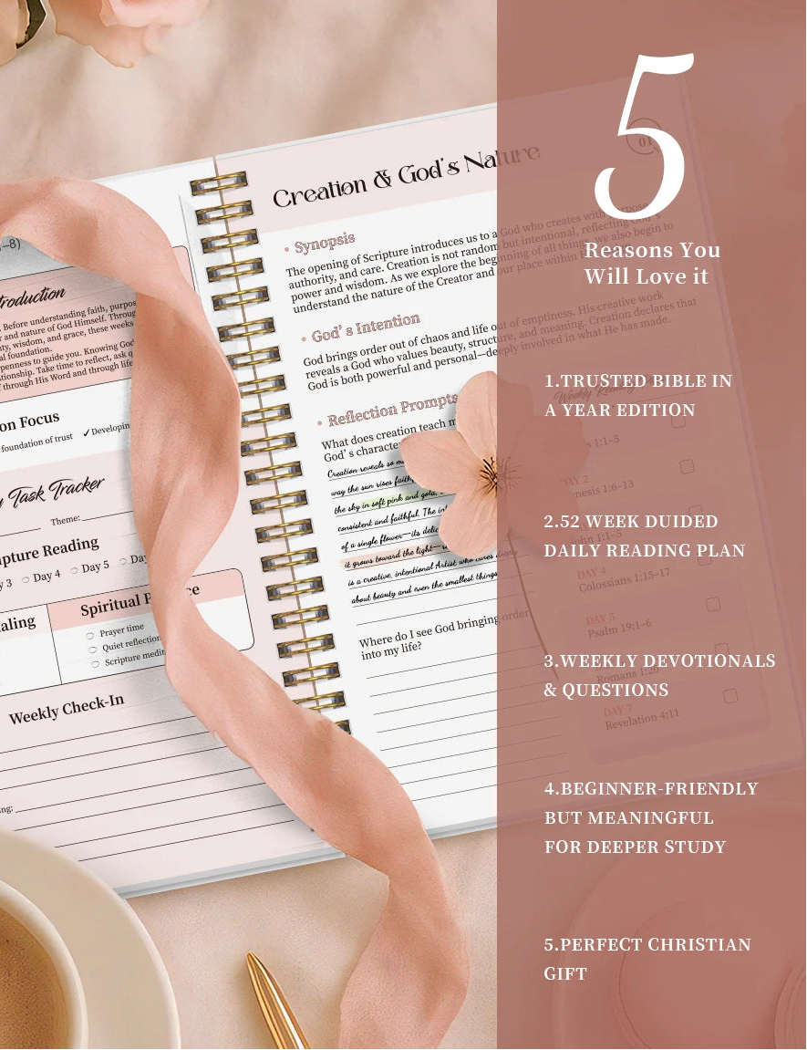 52 Week Bible Study Journal
