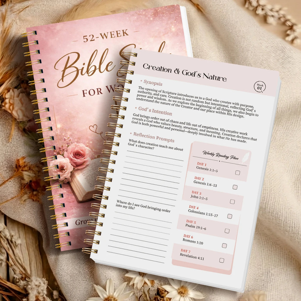 52 Week Bible Study Journal