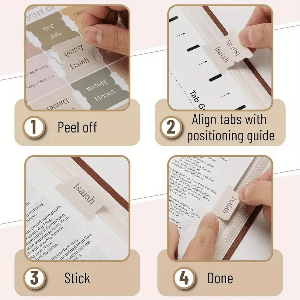Laminated Bible Tabs