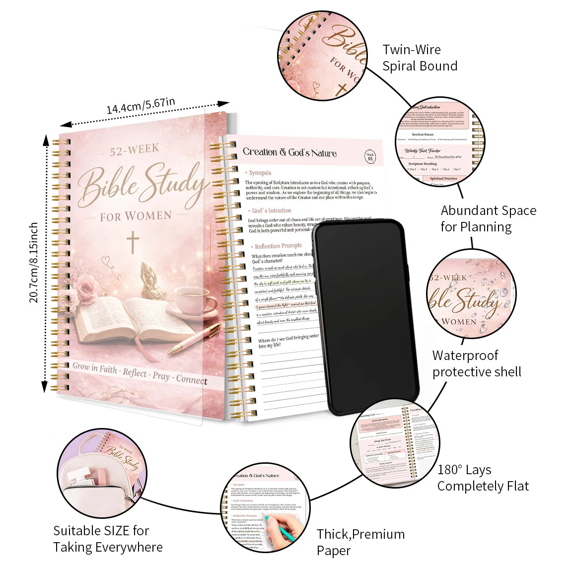 52 Week Bible Study Journal
