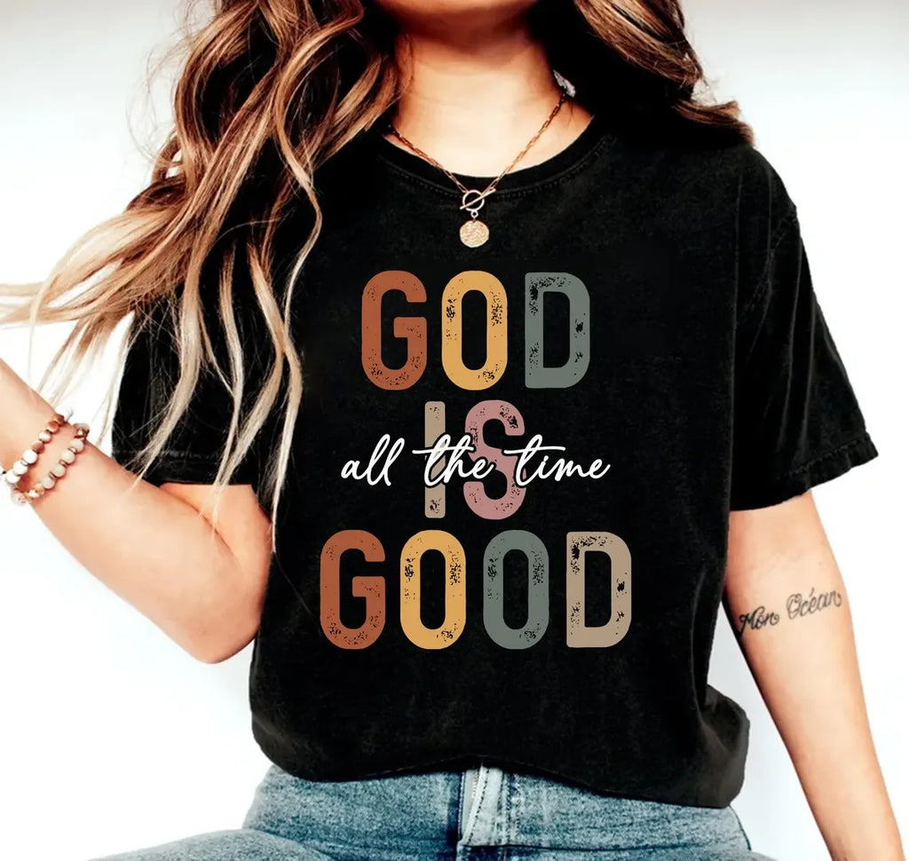 God Is Good T-Shirt | Christian Faith Graphic Tee