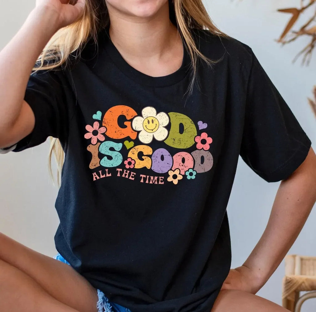 God Is Good T-Shirt | Christian Faith Graphic Tee