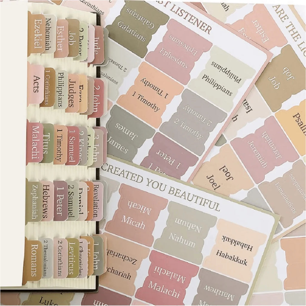 Laminated Bible Tabs