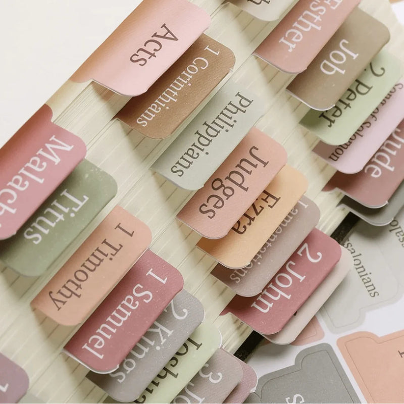 Laminated Bible Tabs